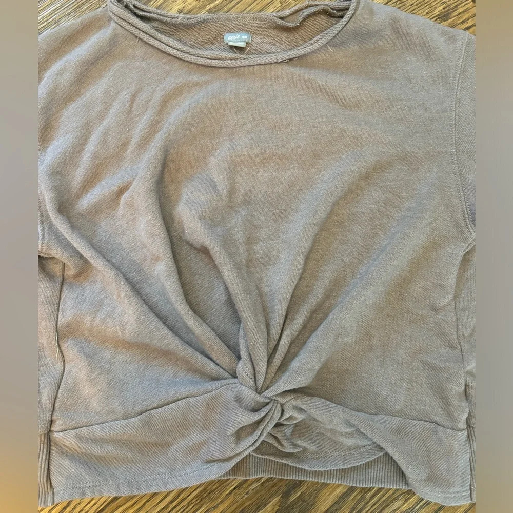 Aerie sz M crop light weight sweatshirt - Picture 2 of 6